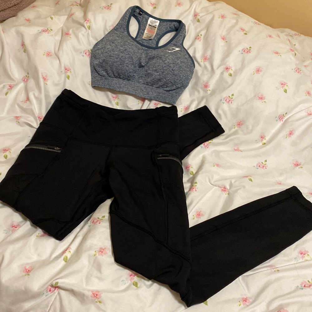 Lululemon + gymshark set